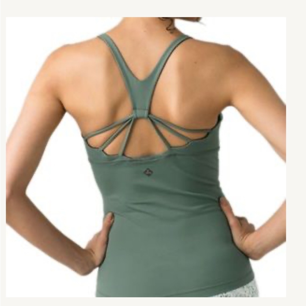 Prana Forest Green Women's Tank Top